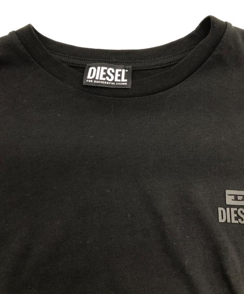 DIESEL（ディーゼル）DIESEL (ディーゼル) 長袖カットソー ブラック サイズ:SIZE Mの古着・服飾アイテム