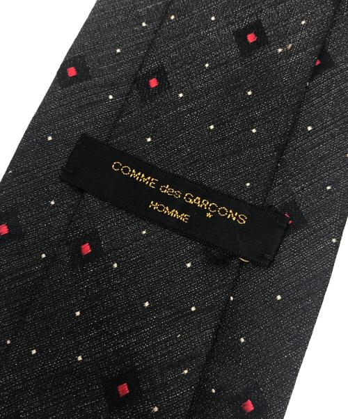 COMME des GARCONS HOMME（コムデギャルソン オム）COMME des GARCONS HOMME (コムデギャルソン オム) ネクタイ ブラック サイズ:不明の古着・服飾アイテム