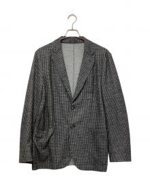 ARMANI COLLEZIONI（アルマーニ コレツィオーニ）の古着「2Bジャケット」｜グレー×ブラウン