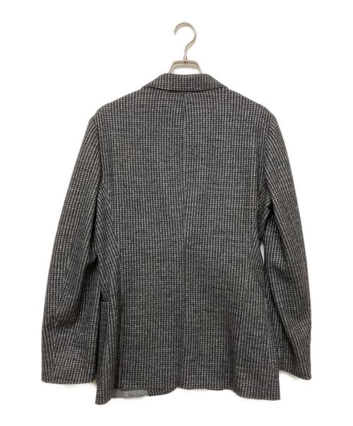 ARMANI COLLEZIONI（アルマーニ コレツィオーニ）ARMANI COLLEZIONI (アルマーニ コレツィオーニ) 2Bジャケット グレー×ブラウン サイズ:不明の古着・服飾アイテム