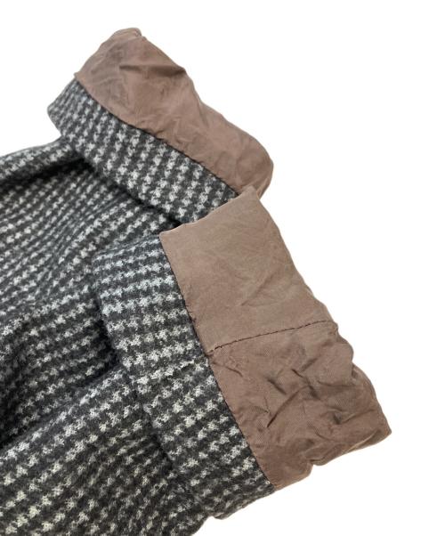 ARMANI COLLEZIONI（アルマーニ コレツィオーニ）ARMANI COLLEZIONI (アルマーニ コレツィオーニ) 2Bジャケット グレー×ブラウン サイズ:不明の古着・服飾アイテム