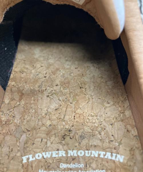 Flower MOUNTAIN（フラワーマウンテン）flower mountain (フラワーマウンテン) ローカットスニーカー ブラック サイズ:24.5の古着・服飾アイテム
