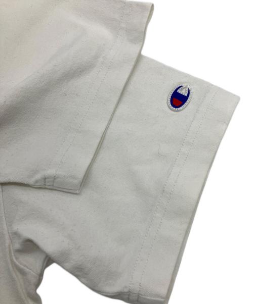 Champion（チャンピオン）Champion (チャンピオン) 半袖Tシャツ ホワイト サイズ:SIZE Sの古着・服飾アイテム