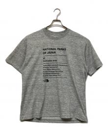THE NORTH FACE（ザ ノース フェイス）の古着「ショートスリーブナショナルパークスティー」｜グレー