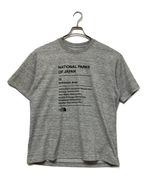 THE NORTH FACE（ザ ノース フェイス）THE NORTH FACE (ザ ノース フェイス) ショートスリーブナショナルパークスティー グレー サイズ:XLの古着・服飾アイテム