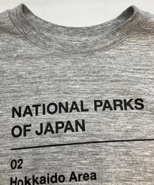 THE NORTH FACE（ザ ノース フェイス）THE NORTH FACE (ザ ノース フェイス) ショートスリーブナショナルパークスティー グレー サイズ:XLの古着・服飾アイテム