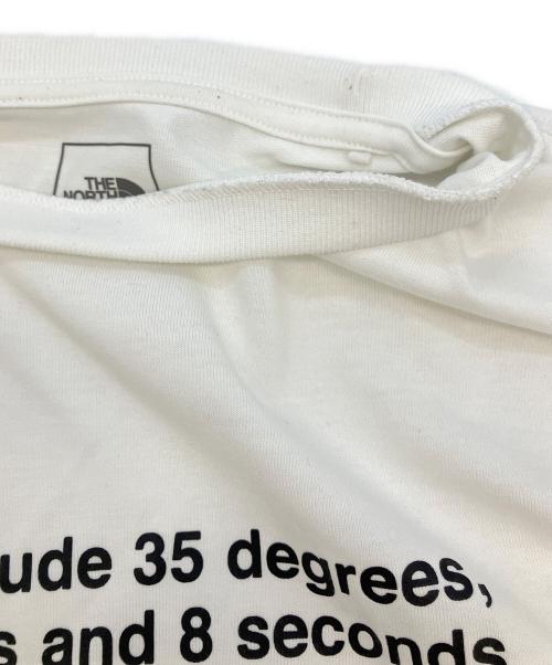 THE NORTH FACE（ザ ノース フェイス）THE NORTH FACE (ザ ノース フェイス) 半袖Tシャツ ホワイト サイズ:Lの古着・服飾アイテム
