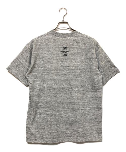 THE NORTH FACE（ザ ノース フェイス）THE NORTH FACE (ザ ノース フェイス) ショートスリーブナショナルパークスティー　半袖Tシャツ グレー サイズ:Lの古着・服飾アイテム