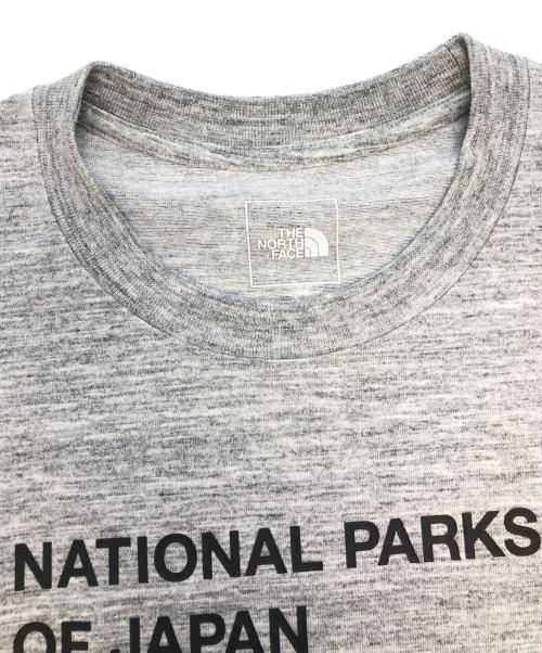 THE NORTH FACE（ザ ノース フェイス）THE NORTH FACE (ザ ノース フェイス) ショートスリーブナショナルパークスティー　半袖Tシャツ グレー サイズ:Lの古着・服飾アイテム