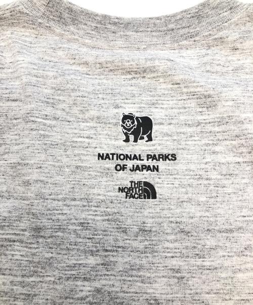 THE NORTH FACE（ザ ノース フェイス）THE NORTH FACE (ザ ノース フェイス) ショートスリーブナショナルパークスティー　半袖Tシャツ グレー サイズ:Lの古着・服飾アイテム