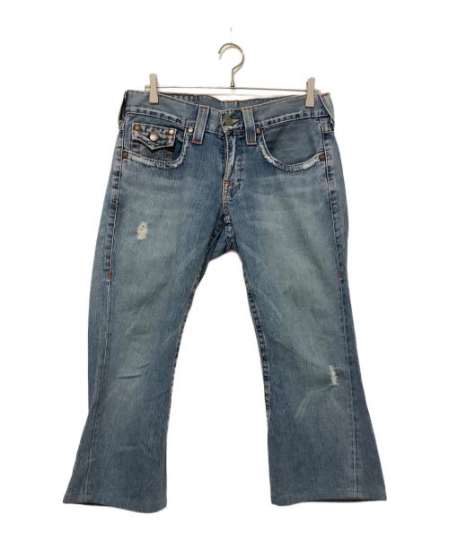 TRUE RELIGION（トゥルー レリジョン）TRUE RELIGION (トゥルー レリジョン) デニムパンツ ブルー サイズ:Freeの古着・服飾アイテム
