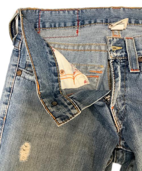 TRUE RELIGION（トゥルー レリジョン）TRUE RELIGION (トゥルー レリジョン) デニムパンツ ブルー サイズ:Freeの古着・服飾アイテム
