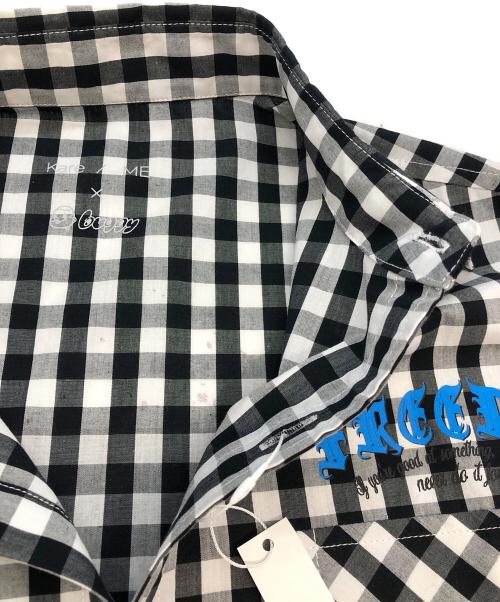 Kare/ME（カーミー）kare/me (カーミー) 長袖シャツ ブラック×ホワイト サイズ:SIZE Sの古着・服飾アイテム