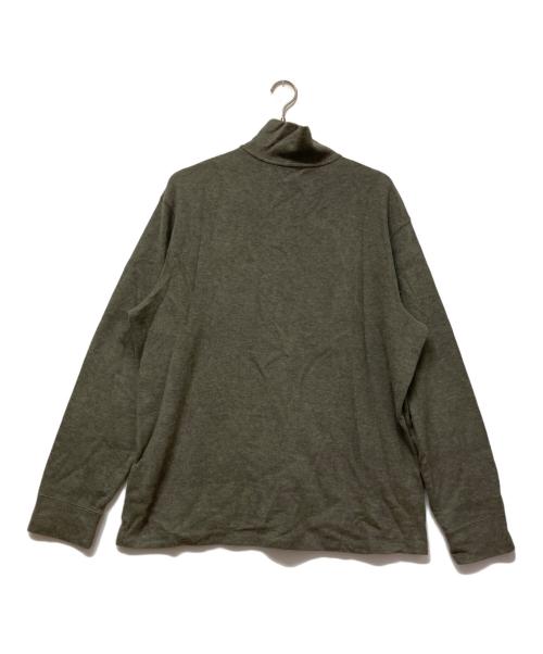 POLO RALPH LAUREN（ポロ・ラルフローレン）POLO RALPH LAUREN (ポロ・ラルフローレン) ハーフジップニット グレー サイズ:XLの古着・服飾アイテム