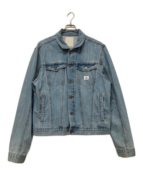 Calvin Klein Jeans（カルバンクラインジーンズ）Calvin Klein Jeans (カルバンクラインジーンズ) デニムジャケット インディゴ サイズ:XLの古着・服飾アイテム