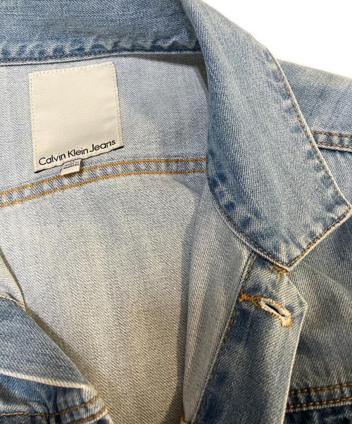 Calvin Klein Jeans（カルバンクラインジーンズ）Calvin Klein Jeans (カルバンクラインジーンズ) デニムジャケット インディゴ サイズ:XLの古着・服飾アイテム