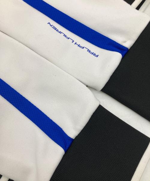 POLO RALPH LAUREN（ポロ・ラルフローレン）POLO RALPH LAUREN (ポロ・ラルフローレン) トラックジャケット ホワイト×ブラック サイズ:SIZE Sの古着・服飾アイテム