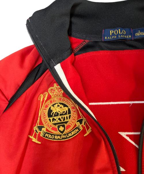POLO RALPH LAUREN（ポロ・ラルフローレン）POLO RALPH LAUREN (ポロ・ラルフローレン) トラックジャケット レッド サイズ:SIZE Sの古着・服飾アイテム