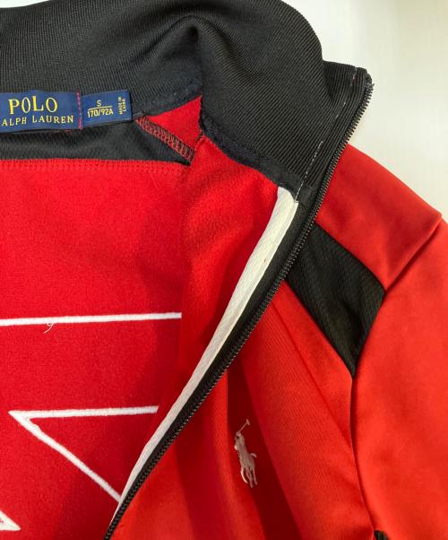 POLO RALPH LAUREN（ポロ・ラルフローレン）POLO RALPH LAUREN (ポロ・ラルフローレン) トラックジャケット レッド サイズ:SIZE Sの古着・服飾アイテム