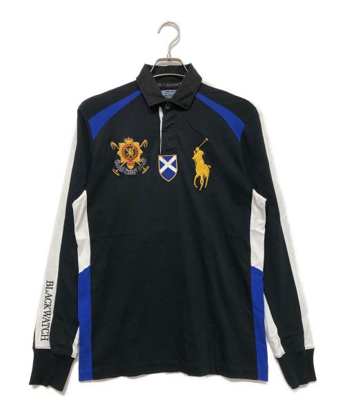 POLO RALPH LAUREN（ポロ・ラルフローレン）POLO RALPH LAUREN (ポロ・ラルフローレン) ポロシャツ ブラック サイズ:SIZE Sの古着・服飾アイテム