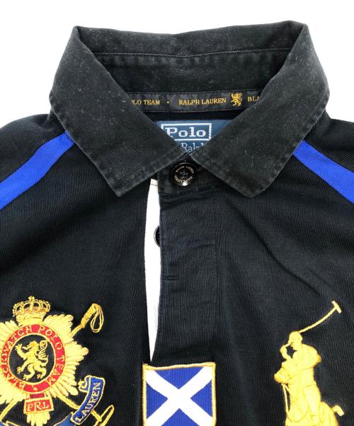 POLO RALPH LAUREN（ポロ・ラルフローレン）POLO RALPH LAUREN (ポロ・ラルフローレン) ポロシャツ ブラック サイズ:SIZE Sの古着・服飾アイテム