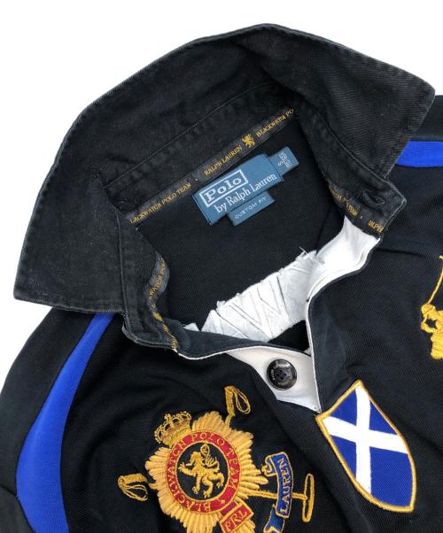 POLO RALPH LAUREN（ポロ・ラルフローレン）POLO RALPH LAUREN (ポロ・ラルフローレン) ポロシャツ ブラック サイズ:SIZE Sの古着・服飾アイテム