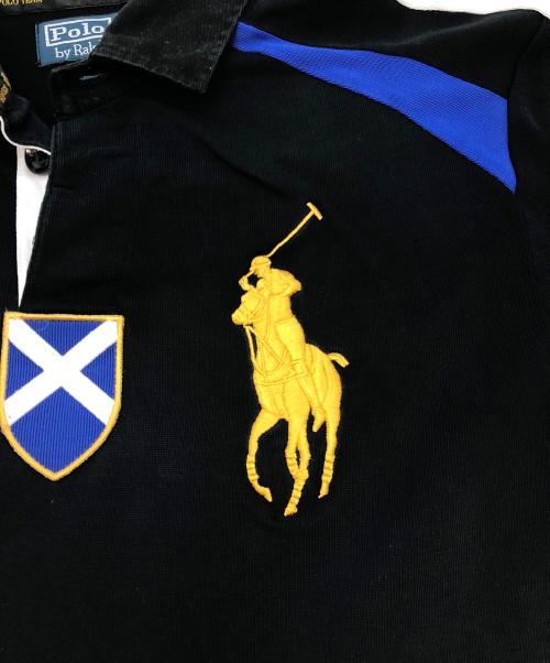 POLO RALPH LAUREN（ポロ・ラルフローレン）POLO RALPH LAUREN (ポロ・ラルフローレン) ポロシャツ ブラック サイズ:SIZE Sの古着・服飾アイテム
