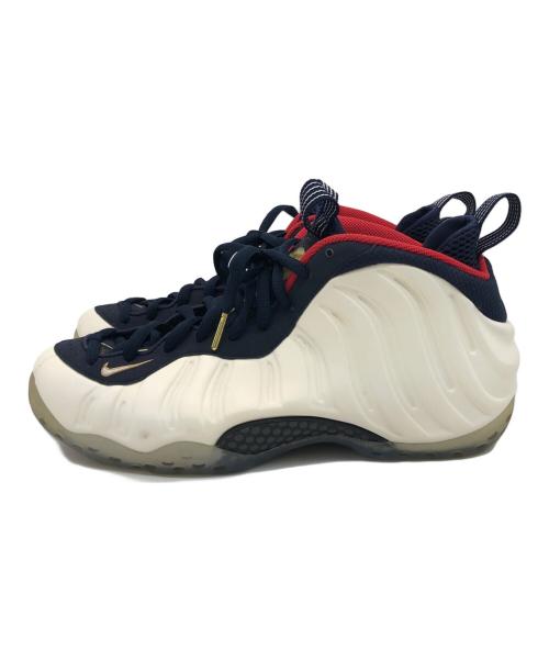 NIKE（ナイキ）NIKE (ナイキ) AIR FOAMPOSITE ONE PRM ホワイト サイズ:27.5の古着・服飾アイテム