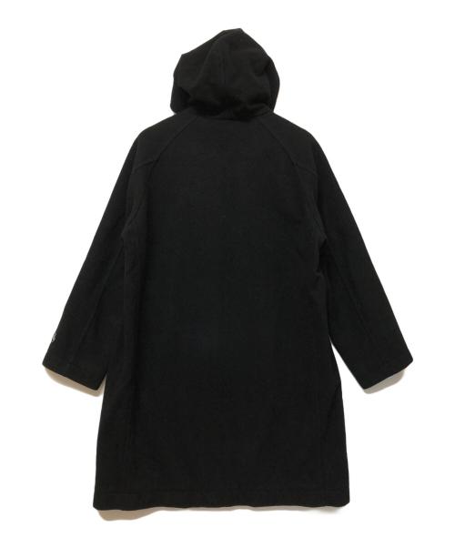 ORCIVAL（オーシバル）ORCIVAL (オーシバル) ライトモッサフード付きジップアップウールコート ブラック サイズ:SIZE 4の古着・服飾アイテム