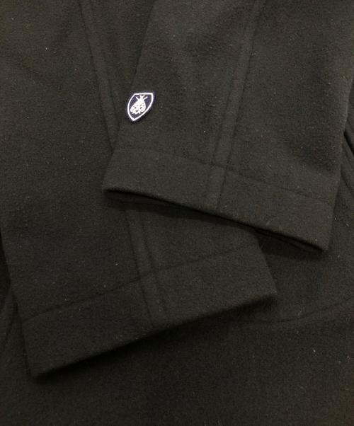 ORCIVAL（オーシバル）ORCIVAL (オーシバル) ライトモッサフード付きジップアップウールコート ブラック サイズ:SIZE 4の古着・服飾アイテム