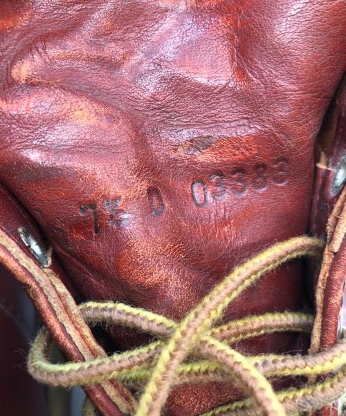 RED WING（レッドウィング）RED WING (レッドウィング) アイリッシュセッター レッド サイズ:7.5(US)の古着・服飾アイテム