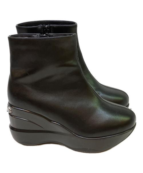 orMORE（オアモア）orMORe (オアモア) ショートブーツ ブラック サイズ:SIZE Mの古着・服飾アイテム
