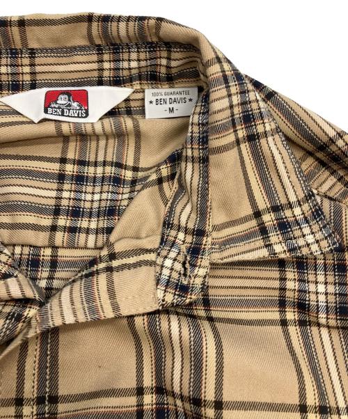 BEN DAVIS（ベンデイビス）BEN DAVIS (ベンデイビス) 長袖シャツ ブラウン サイズ:SIZE Mの古着・服飾アイテム