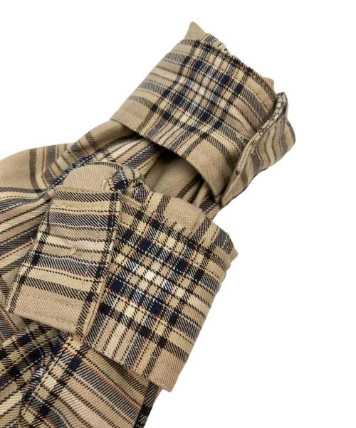 BEN DAVIS（ベンデイビス）BEN DAVIS (ベンデイビス) 長袖シャツ ブラウン サイズ:SIZE Mの古着・服飾アイテム