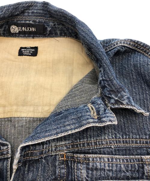 SEAN JOHN（ショーンジョン）SEAN JOHN (ショーンジョン) デニムジャケット インディゴ サイズ:XLの古着・服飾アイテム
