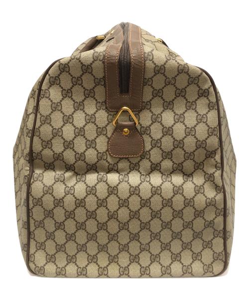 GUCCI（グッチ）GUCCI (グッチ) GG　ボストンバッグ ベージュの古着・服飾アイテム
