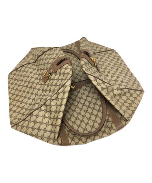 GUCCI（グッチ）GUCCI (グッチ) GG　ボストンバッグ ベージュの古着・服飾アイテム