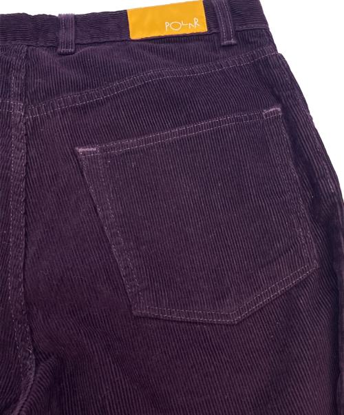 Polar Skate Co（ポーラー スケート カンパニー）POLAR SKATE CO (ポーラー スケート カンパニー) コーデュロイパンツ パープル サイズ:W32L30の古着・服飾アイテム