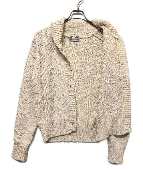 urbanic（アーバニック）urbanic (アーバニック) 厚手カーディガン ホワイト サイズ:SIZE OSの古着・服飾アイテム