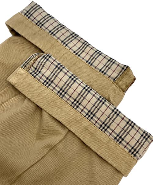 BURBERRY BLACK LABEL（バーバリーブラックレーベル）BURBERRY BLACK LABEL (バーバリーブラックレーベル) テーパードパンツ ベージュ サイズ:85の古着・服飾アイテム