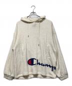 Championチャンピオン）の古着「パーカー」｜アイボリー