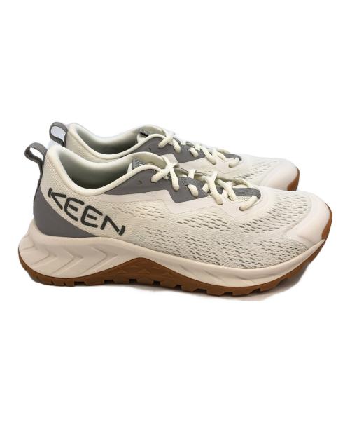 KEEN（キーン）KEEN (キーン) スニーカー ホワイト×グレー サイズ:25.5の古着・服飾アイテム