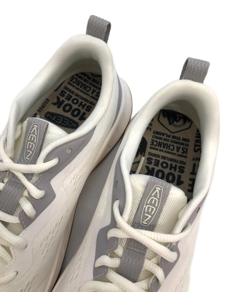 KEEN（キーン）KEEN (キーン) スニーカー ホワイト×グレー サイズ:25.5の古着・服飾アイテム