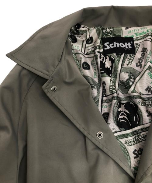 Schott（ショット）Schott (ショット) コーチジャケット グレー サイズ:Mの古着・服飾アイテム