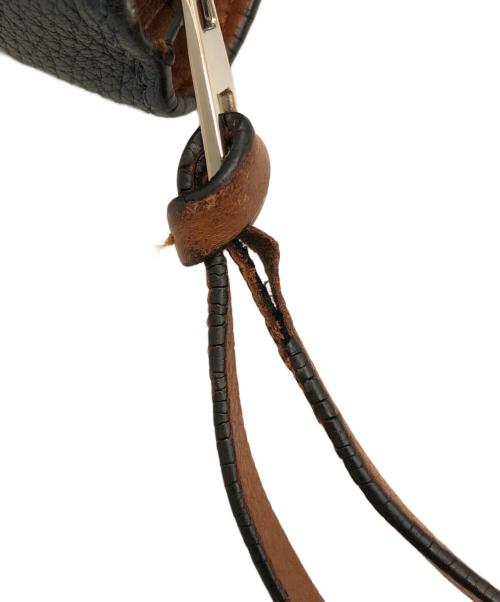 LOEWE（ロエベ）LOEWE (ロエベ) 2つ折り財布 ブルー×ブラウンの古着・服飾アイテム