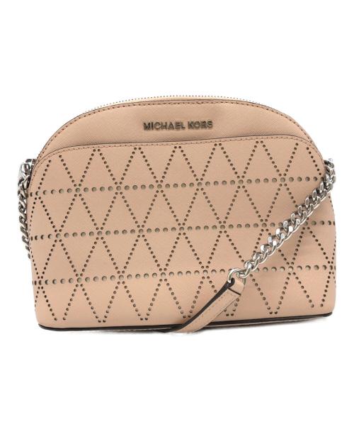 MICHAEL KORS（マイケル・コース）MICHAEL KORS (マイケル・コース) ショルダーバッグ ピンクの古着・服飾アイテム
