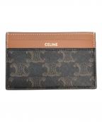CELINEセリーヌ）の古着「カードケース」｜ブラウン×ブラック
