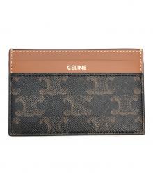 CELINE（セリーヌ）の古着「カードケース」｜ブラウン×ブラック