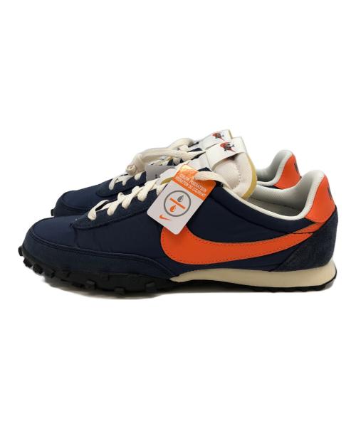 NIKE（ナイキ）NIKE (ナイキ) ワッフルレーサースニーカー ネイビー×オレンジ サイズ:26.5の古着・服飾アイテム