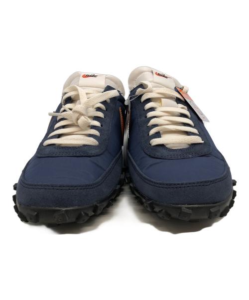 NIKE（ナイキ）NIKE (ナイキ) ワッフルレーサースニーカー ネイビー×オレンジ サイズ:26.5の古着・服飾アイテム